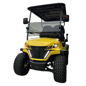 Buggies de golf électriques 2 + 2 places, 36V, batterie au lithium, voiturette de golf de luxe à 4 roues, vente en gros - Product Image 3