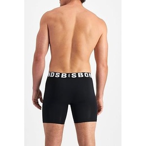 <b>Men's</b> Anti-Chafing <b>Boxer</b> Briefs Classic Rise 95% Cotton 5% Elastane Knitted Underwear <b>Long</b> Style Comfortable Fit Anti-Bacterial - Product Image 1