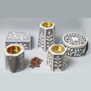 Bakhoor-bandeja con incrustaciones de perlas para la madre, caja acrílica con incrustaciones de hueso, quemador de Bakhoor, mabkara, regalos nuevos - Product Image 3