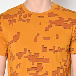 T-shirt uni 230gsm imprimé T-shirt pour hommes avec t-shirt imprimé surdimensionné en coton biologique vierge pour hommes - Product Image 2