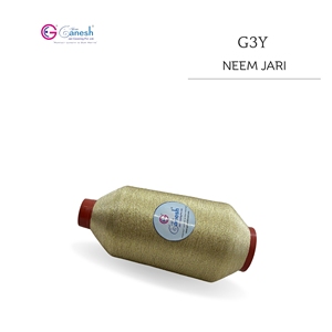 G3Y Colour 180D Neem Jari Metallic Flora Jari Embroidery <b>Yarn</b> High Tenacity Lurex <b>Polyester</b> for Hand Knitting - Product Image 3