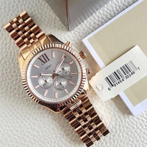 M-K Nam Chất Lượng Cao Đồng Hồ Thể Thao Chống Thấm Nước Cổ Điển Phong Cách Chronograph Quay Số 20Mm Thép Không Gỉ Trường Hợp Hai Tone Dây Đeo Thời Trang - Product Image 1