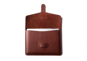 Özelleştirilmiş dizüstü deri kol yüksek kalite hakiki deri Laptop çantası deri laptop kılıfı kol - Product Image 4