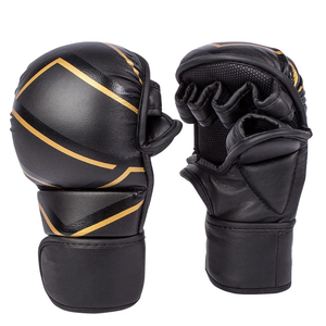 Soft Touch Fabric Good Selling Best Supplier Newest Design Plain Men Fighting Wear Karate Boxing Gloves - Product Image 6