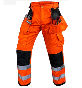 Pantalones de soldadura, traje protector, resistente al calor y al fuego, pantalón de soldadura de piel de vaca, seguridad industrial antiestática y resistente - Product Image 3