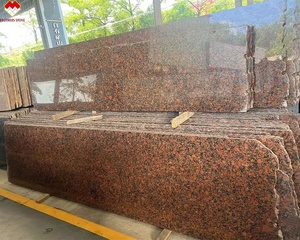 Granito <span class=keywords><strong>Rosso</strong></span> Baltico Carmen, Granito <span class=keywords><strong>Rosso</strong></span> Rubino per Cucina, Marrone <span class=keywords><strong>Scuro</strong></span> Antico al Metro Quadrato, Rivestimento Murale, <span class=keywords><strong>Pietra</strong></span> per Facciate - Product Image 1