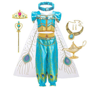 Costume de cosplay Aladdin Jasmine, vêtements de princesse - Product Image 2