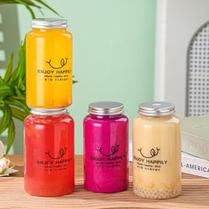 Venta al por mayor TINH DIEU VIETNAM botella de plástico PET tapa de aluminio logotipo personalizado Impresión digital contenedor de bebidas para café seco - Product Image 4