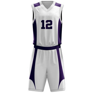 Tenues de basket-ball pour jeunes de haute qualité personnalisées 2025, dernier design avec fonction respirante, ensembles uniformes en vente - Product Image 5