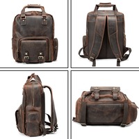 Sac à Dos Unisexe Vintage Nouveau Style Pliable et Étanche avec Cordon de Serrage, Doublure en Toile, Fermeture à Glissière Imprimé Logo PC École Dessin Animé
