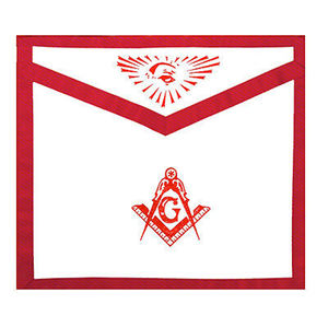 Tablier en peau d'agneau compagnon arc royal irlandais Design élégant à la mode - Product Image 4