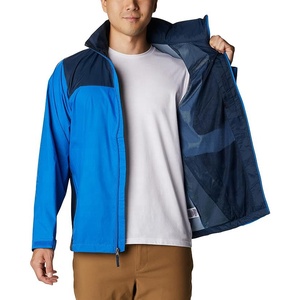 2026 New Men's Hooded Bomber <b>Jacket</b> Customized Breathable Waterproof 100% Polyester Outdoor Fashionable Custom Logo Print Thin - Product Image 3