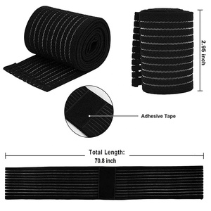 Nuevas correas de gimnasio de entrenamiento de levantamiento de pesas/muñequeras de barra de mano personalizadas pesadas/World Top Gym Fit All Size Body Building Muñequeras - Product Image 2