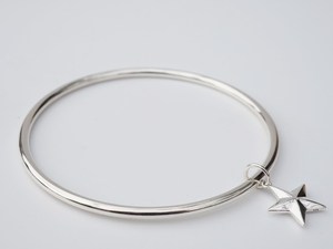 Brazaletes de Joyería de Moda de Lujo Unisex con Cinco Estrellas Geométricas, Plata 925, Chapado en Oro Clásico/Oro Rosa, Certificado para Bailes de Graduación - Product Image 2