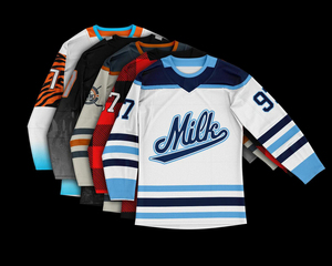 Personnalisable Double Face Réversible Broderie Hockey sur Glace Maillot Respirant Streetwear Mode pour Adultes OEM Service Glace - Product Image 6