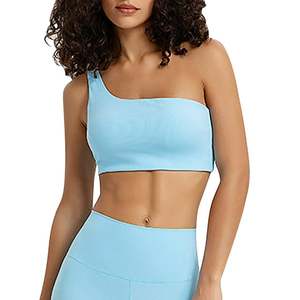 Haut impact une bandoulière soutien-gorge de sport haut de Yoga femmes vêtements de sport logo personnalisé Fitness Yoga soutien-gorge - Product Image 4