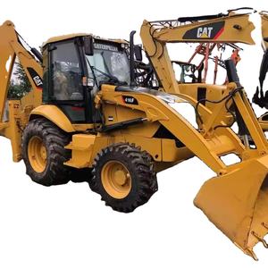 Retroexcavadora Caterpillar usada en buen estado 420F Excavadora retro CAT de segunda mano Retroexcavadora Cat 420f2 usada en venta - Product Image 1