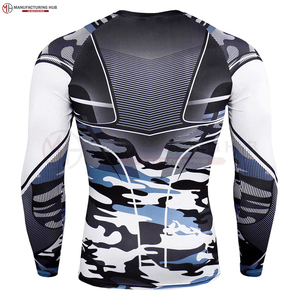 Meilleure qualité en gros Rash Guard personnalisé à manches longues Rush Guard Stretch Fitness séchage rapide tenue décontracté Rash Guard - Product Image 4