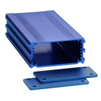 Boîtier de module PCB électrique moderne sur mesure OEM, en aluminium anodisé extrudé, boîte de jonction pour appareil électronique