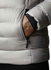 Dernier modèle 2025 – Doudoune matelassée pour homme, personnalisable, respirante, à capuche, brillante, de haute qualité, promotionnelle, tendance, pour l'hiver, avec emplacement OEM frontal - Product Image 4