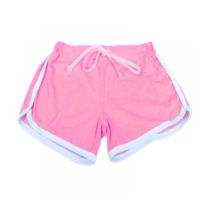 Women's Cotton Booty Shorts – Breathable High Waist Running, Yoga & Fitness Shorts, <b>Candy</b> Color Slim Fit Summer Activewear with - Product Image 1