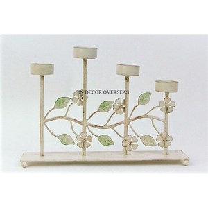 Portavelas de Metal de alta calidad y vidrio transparente para bodas y fiestas de Villa, suministros de centro de mesa de comedor - Product Image 4