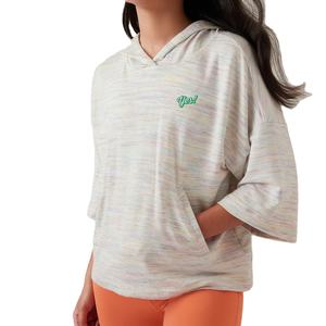 Ropa de calle, sudaderas con capucha de algodón, sudadera de lana de gran tamaño para mujer, sudadera holgada informal de manga larga de felpa sólida para mujer, Top - Product Image 1