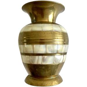 Pot de fleur de navire de décoration extérieure d'intérieur de maison divers Vases en métal faits à la main - Product Image 6