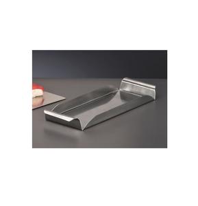 Bandeja para servir té y café de calidad exclusiva, bandeja para servir de acero inoxidable de diseño moderno para utensilios de cocina, bandeja decorativa para mesa - Product Image 1