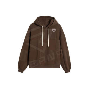 Ropa de calle de algodón de alta calidad, estampado de soplo, logotipo en blanco liso, todos los tamaños, sudaderas con capucha personalizadas Unisex para hombre, térmicas - Product Image 1