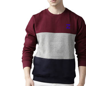 ชุดกีฬาแบบสวมหัวของผู้ชายสีทึบเสื้อกันหนาวผ้าฝ้ายบุขนแกะ100% อบอุ่นลำลองปรับแต่งโลโก้ได้ตามต้องการ - Product Image 1