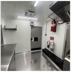 AUTOPARK Remolques de comida rápida de 16 pies de alta calidad Camión de comida totalmente equipado con cocina completa Doner Kebab Carritos de comida móviles a la venta - Product Image 1