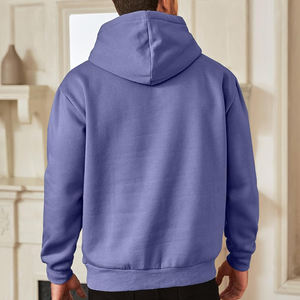 Sudadera con Capucha Personalizada para Hombre, 100% Algodón, Felpa Francesa, Gruesa, Holgada, con Hombros Caídos, Estilo Urbano, Sudadera Lisa para Hombre - Product Image 2