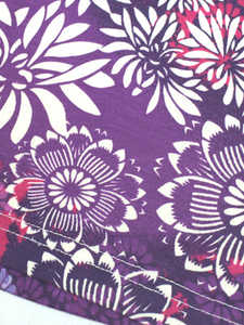 Jersey individual Morado para hombre, pantalón corto para el próximo verano, estampado de flores, cierre de cintura elástica - Product Image 4