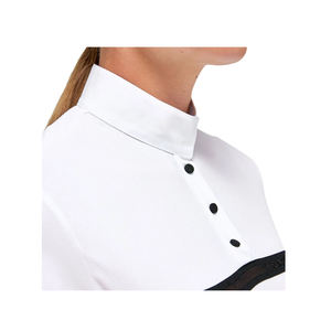 เสื้อโปโลแบบหนาสำหรับขี่ม้าเสื้อขี่ม้าสำหรับเด็กเสื้อสำหรับขี่ม้าผ้าเทคนิคแห้งเร็ว - Product Image 4