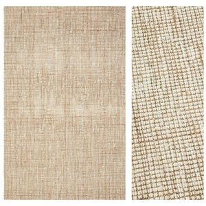 Alfombra Jacquard tejida Natural de nuevo estilo, Alfombra tejida plana trenzada de yute hecha a mano, estilo bohemio Reversible antideslizante para uso doméstico - Product Image 3