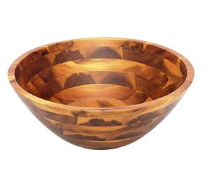 Cuenco de madera tallada tribal 5X3 pulgadas Plato de ensaladera más vendido Tamaño personalizado Hecho EN LA India - Product Image 4