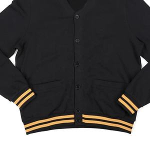 new university Oversize V-neck embroidery knitted latest design ladies <b>Cardigans</b> With pockets with chenille embroidery - Product Image 5