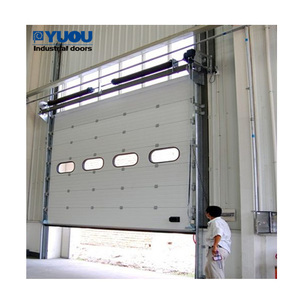 Portes <span class=keywords><strong>de</strong></span> <span class=keywords><strong>garage</strong></span> sectionnelles motorisées en acier à bas <span class=keywords><strong>prix</strong></span> industriel pour entrepôt ou logistique <span class=keywords><strong>Porte</strong></span> sectionnelle aérienne Autres portes - Product Image 3