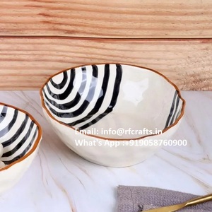 Durable Stoneware Ceramic Bowls Matte or Glossy Finish Microwave Oven <b>and</b> Freezer Safe OEM Available - Product Image 4