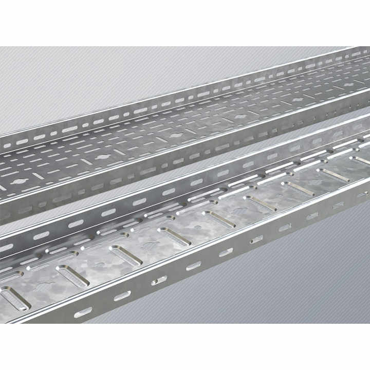 Industrial Cable Tray Construction Stainless Steel and Aluminium Wire Mesh Cable Ladder Type