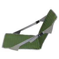 Chaise d'extérieur compacte, coussin de siège de stade imperméable, support dorsal, sièges de plage avec sangles réglables pour le camping, les pique-niques, les sports