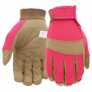 Guantes mecánicos de trabajo pesado hechos a medida para la venta al por mayor cómodos guantes mecánicos de medio dedo - Product Image 1