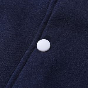 Veste brodée en gros Veste décontractée en laine à usage régulier pour homme Patchwork CollegeBaseballjacket pour hommes - Product Image 5