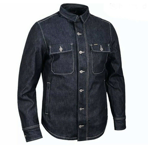 Camisa de Franela a Cuadros para Hombre, Manga Larga, con Botones, Estilo Motociclista, Sobrecamisa, Logotipo Personalizado, Informal para Exteriores, Venta al por Mayor, OEM - Product Image 3
