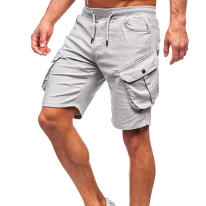 Nuevos pantalones cortos para hombre, de algodón polar, largos hasta debajo de la rodilla, con múltiples bolsillos, pantalones cargo de verano para hombre, OEM. - Product Image 5