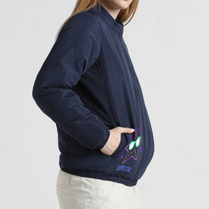 Nouveau automne respirant hommes de haute qualité Bomber veste à glissière grande taille couleur unie Streetwear Slim Fit course Denim veste - Product Image 5