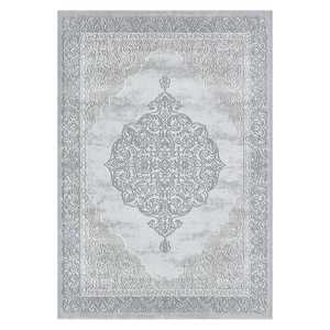 <b>RUGS</b> DEPOT LXDP-0493 Wholesale Multicolor Neutral Contemporary Geometric Digital Printed Machine Washable <b>Chenille</b> <b>Rug</b> Non Slip - Product Image 1