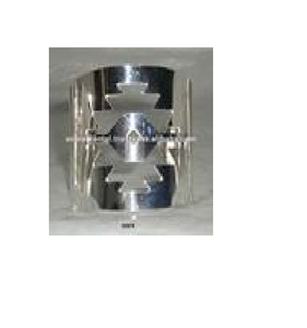 Manchette en laiton faite à la main créative en métal vintage pour la décoration de la maison avec travail peint à la main - Product Image 1