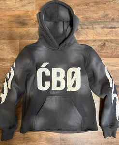 Chándales holgados Fabricante Blank Heavyweight Windbreaker Pantalones de chándal y Sudadera con capucha Conjunto 100% Chándales de algodón Hombres - Product Image 1